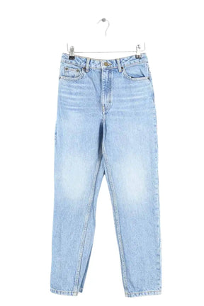 Jean droit Maje Bleu en Coton, taille XS - Seconde Main
