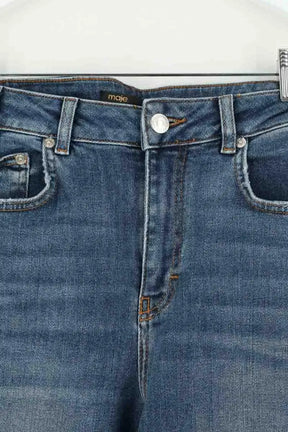 Jean droit Maje Bleu en Coton