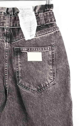 Jean droit Maje Noir en Coton