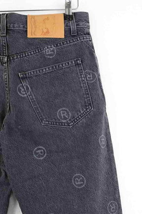 Jean droit Martine Rose Gris en Coton