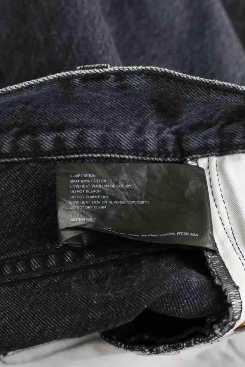 Jean droit Martine Rose Gris en Coton