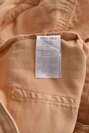 Jean droit Max & Moi Rose en Coton