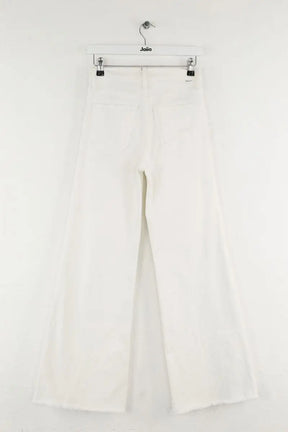 Jean droit Mother Blanc en Coton