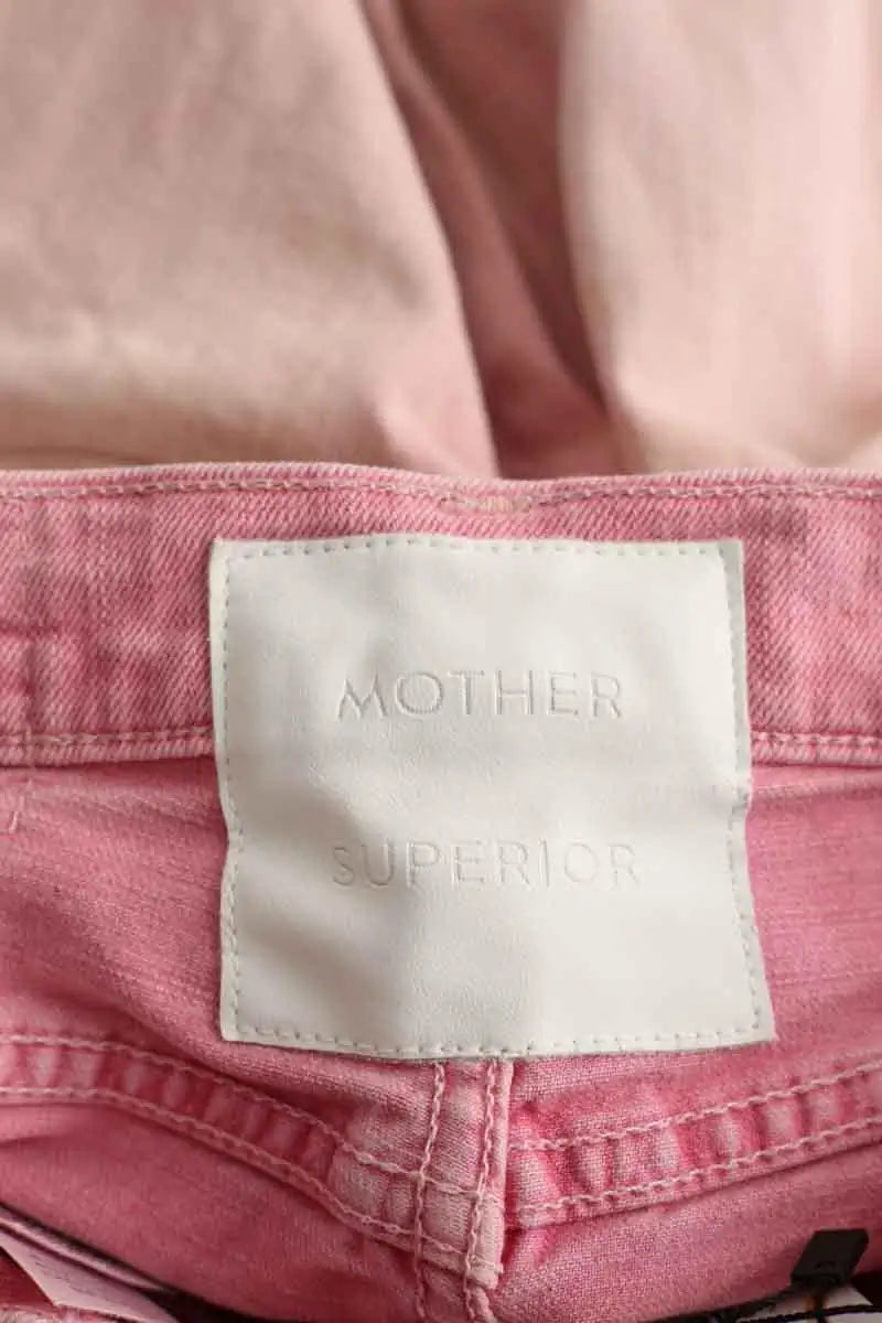 Jean droit Mother Rose en Coton