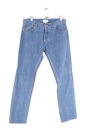 Jean droit Octobre Bleu en Coton, taille M - Seconde Main