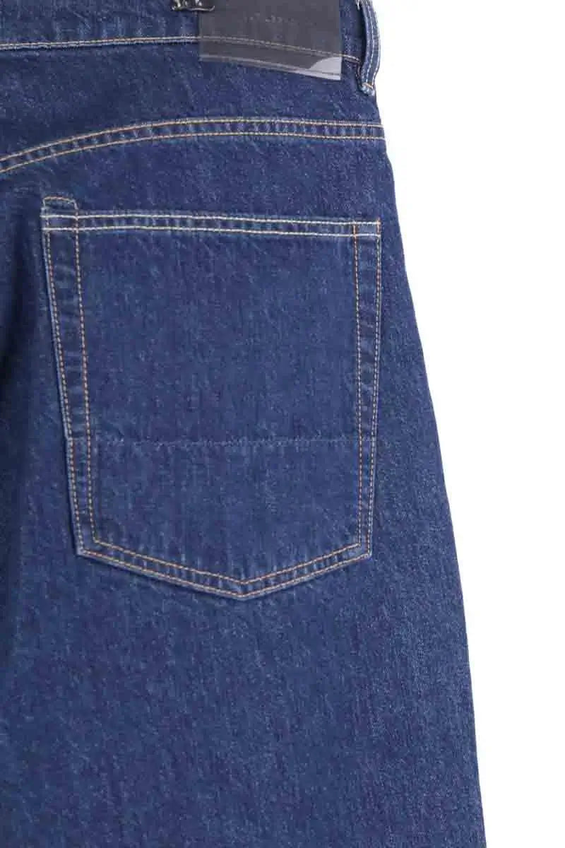 Jean droit Our Legacy Extended third cut Bleu en Coton