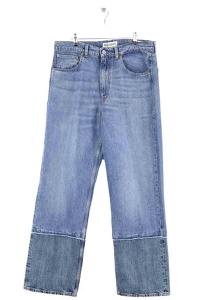 Jean droit Our Legacy Third cut Bleu en Coton, taille L - Seconde Main
