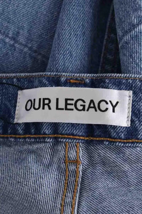 Jean droit Our Legacy Third cut Bleu en Coton