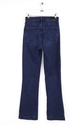 Jean droit Paige Bleu en Coton