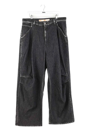 Jean droit PDF Channel Noir en Coton, taille XL - Seconde Main