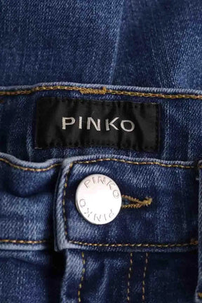 Jean droit Pinko Bleu en Coton