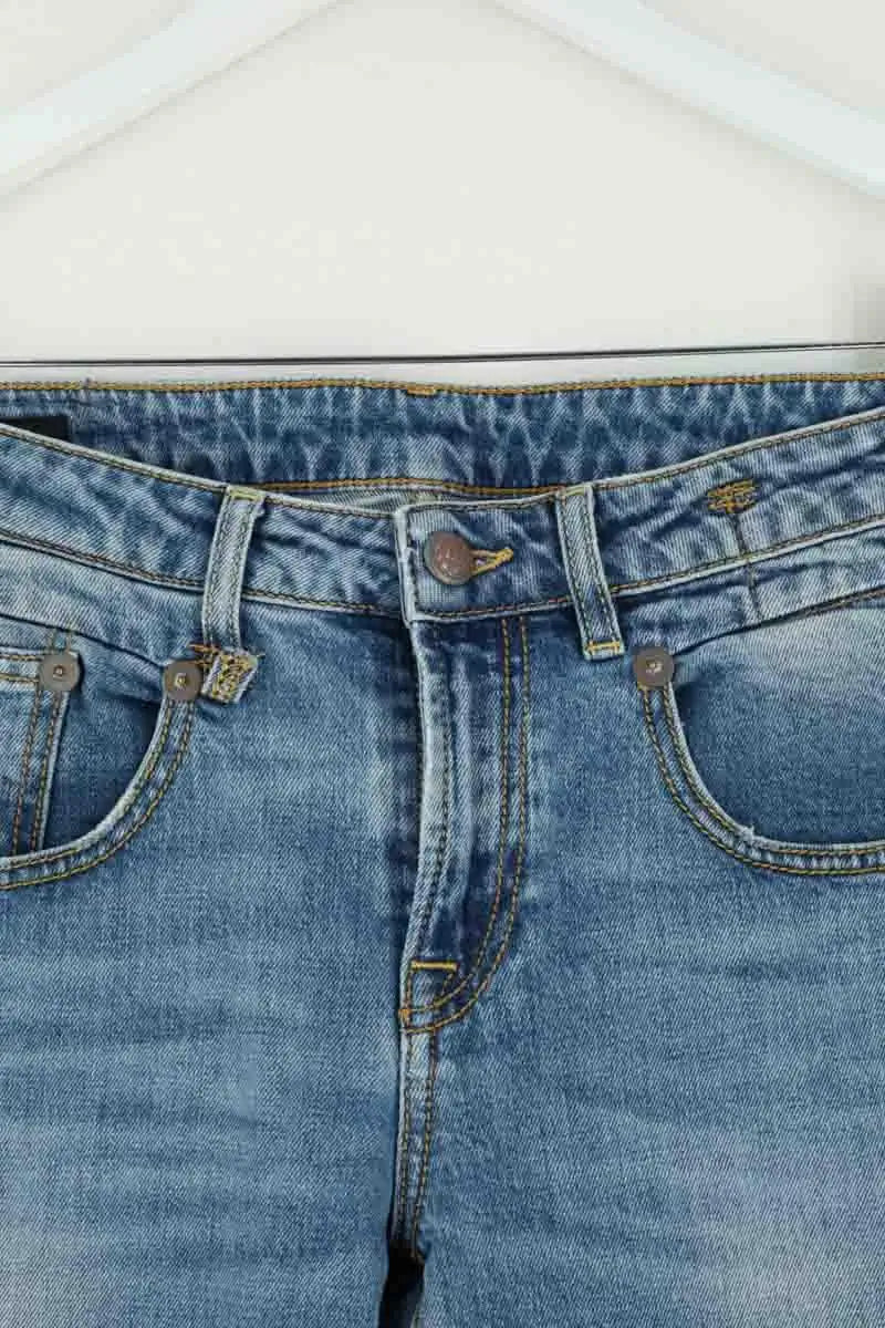 Jean droit R13 Bleu en Coton