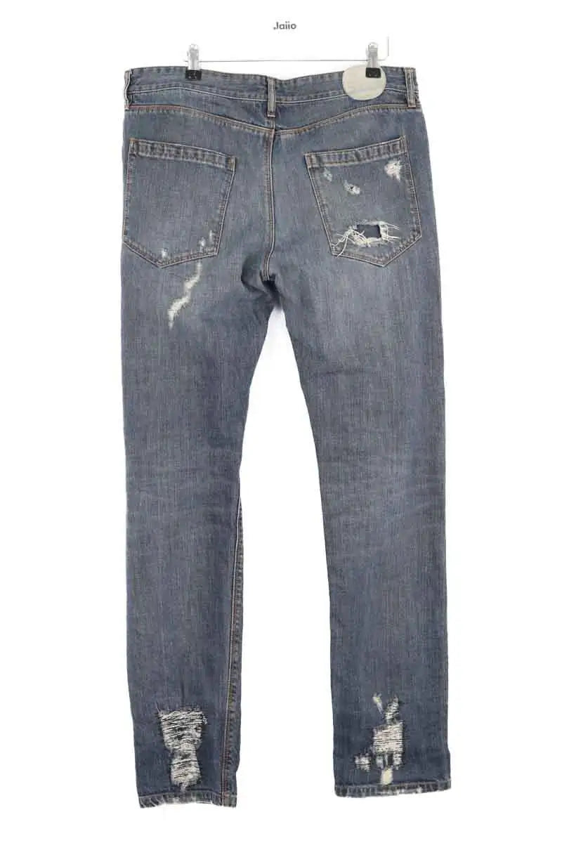 Jean droit Raf Simons Bleu en Coton