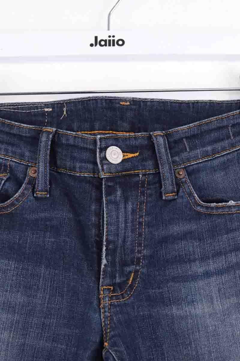Jean droit Ralph Lauren Bleu en Coton