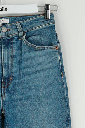 Jean droit RE/DONE Bleu en Coton