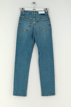 Jean droit RE/DONE Bleu en Coton