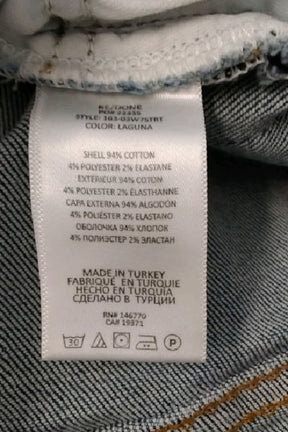 Jean droit RE/DONE Bleu en Coton