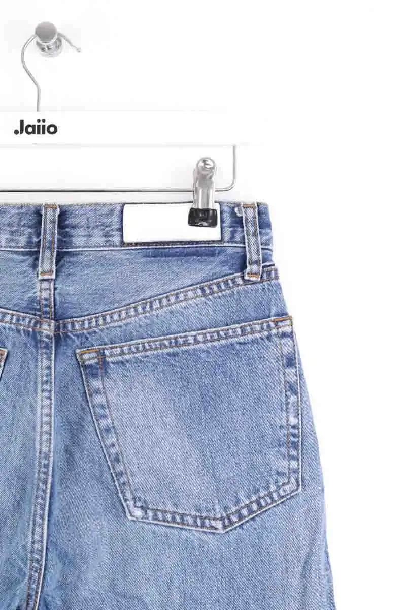 Jean droit RE/DONE Bleu en Coton