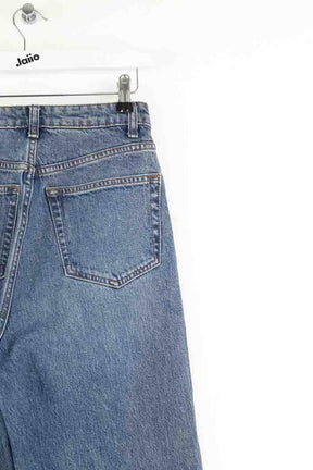 Jean droit Reformation Bleu en Coton