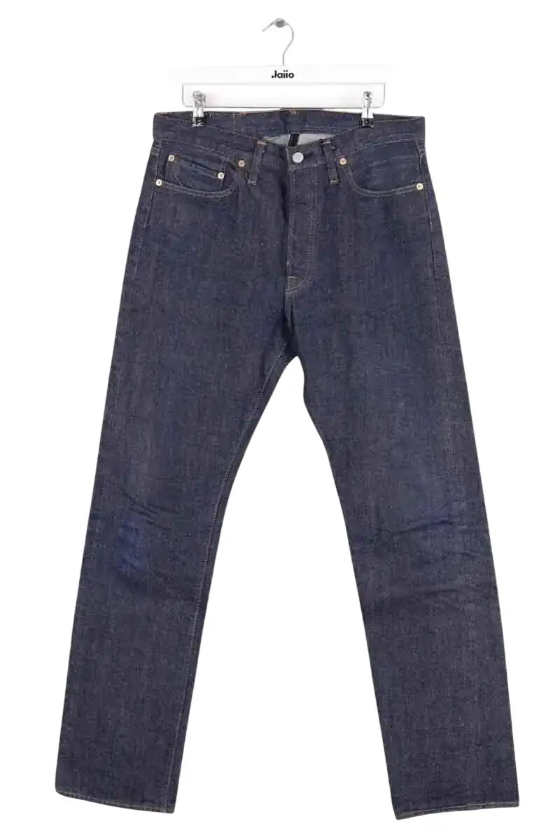 Jean droit Resolute Bleu en Coton, taille L - Seconde Main