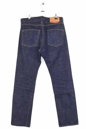 Jean droit Resolute Bleu en Coton