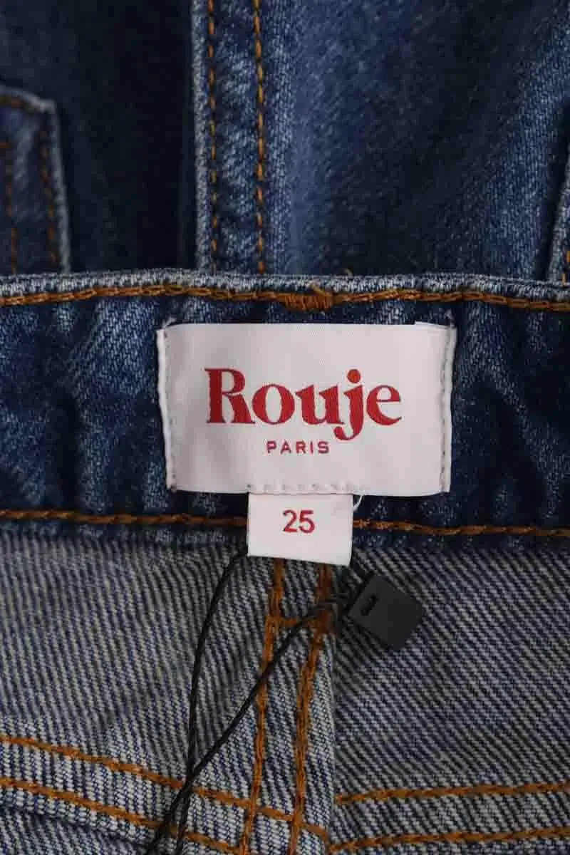 Jean droit Rouje Anvers Bleu en Coton