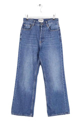 Jean droit Rouje Concorde Bleu en Coton, taille XS - Seconde Main