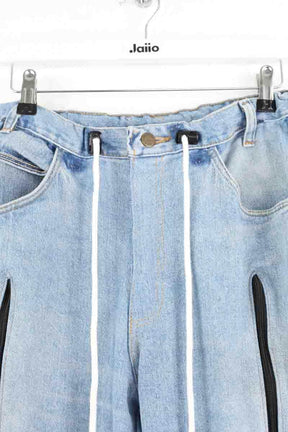 Jean droit Ruta Bleu en Coton