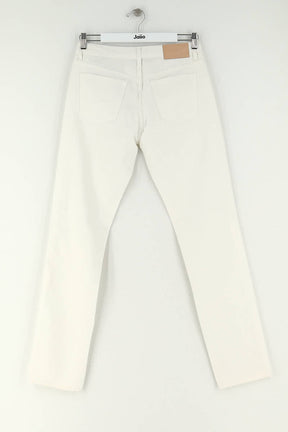 Jean droit Sandro Blanc en Coton