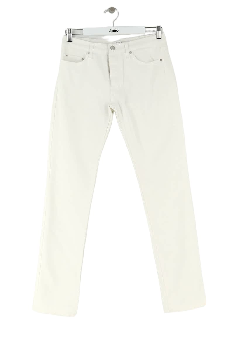 Jean droit Sandro Blanc en Coton, taille S - Seconde Main