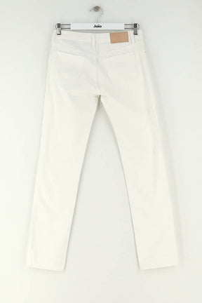 Jean droit Sandro Blanc en Coton