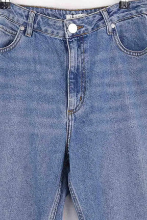Jean droit Sandro Bleu en Coton