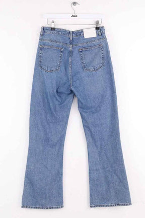 Jean droit Sandro Bleu en Coton