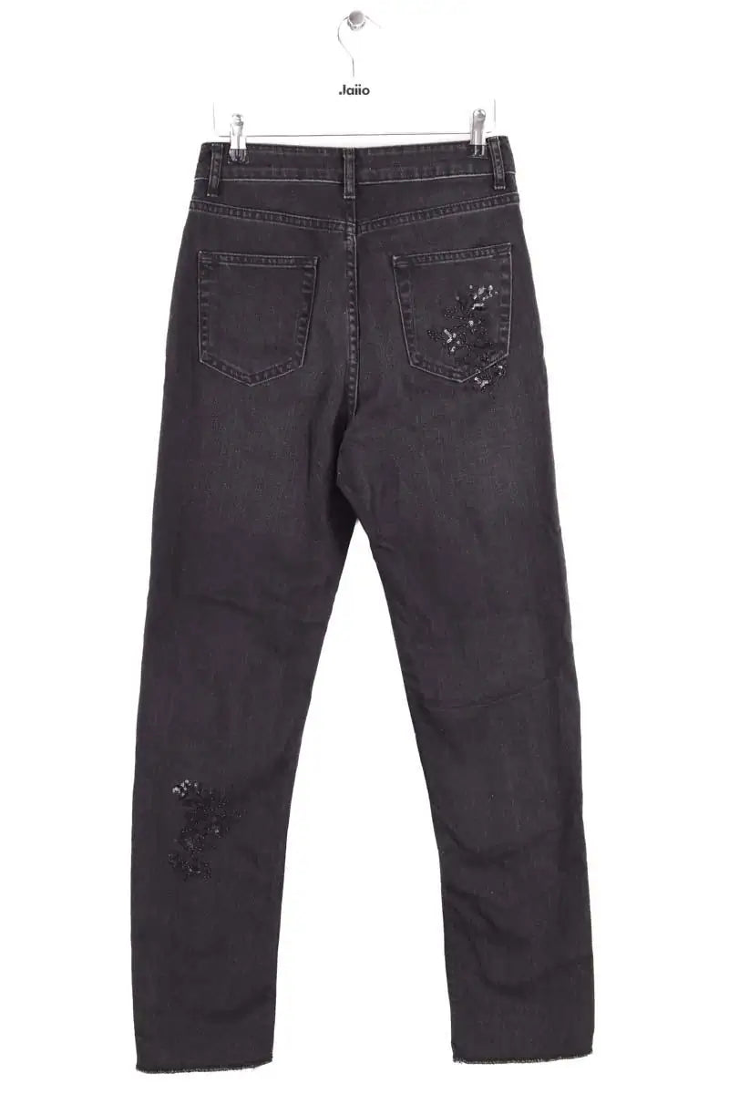 Jean droit Sandro Gris en Coton