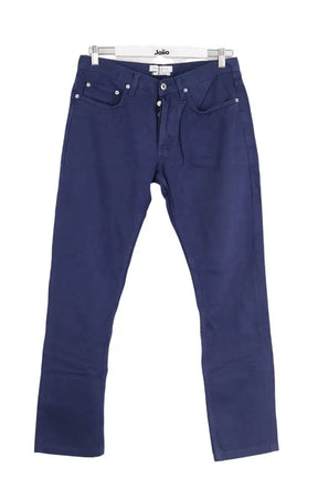 Jean droit Sandro Marine en Coton, taille XL - Seconde Main