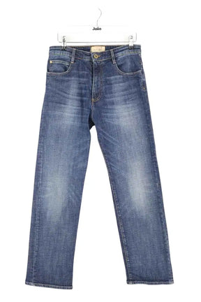 Jean droit Sessun Bleu en Coton, taille M - Seconde Main