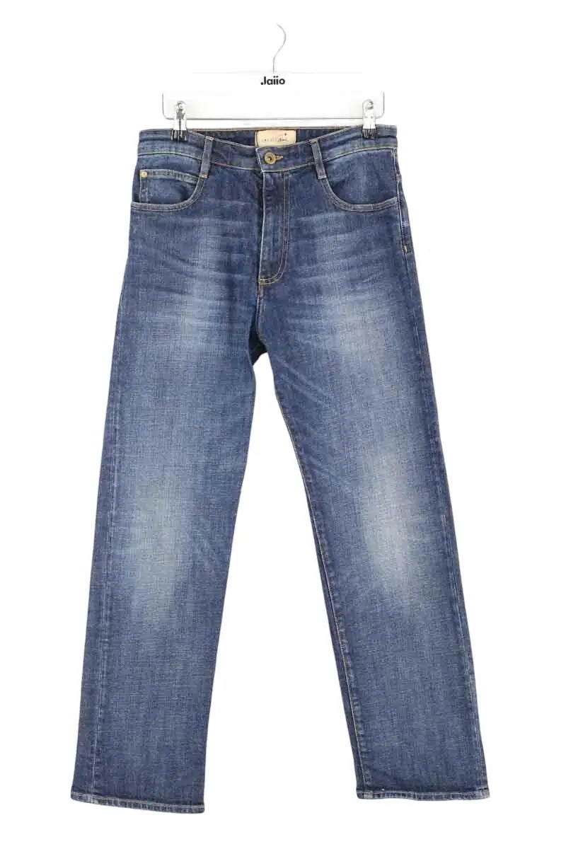 Jean droit Sessun Bleu en Coton, taille M - Seconde Main