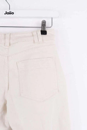 Jean droit Sézane Beige en Coton