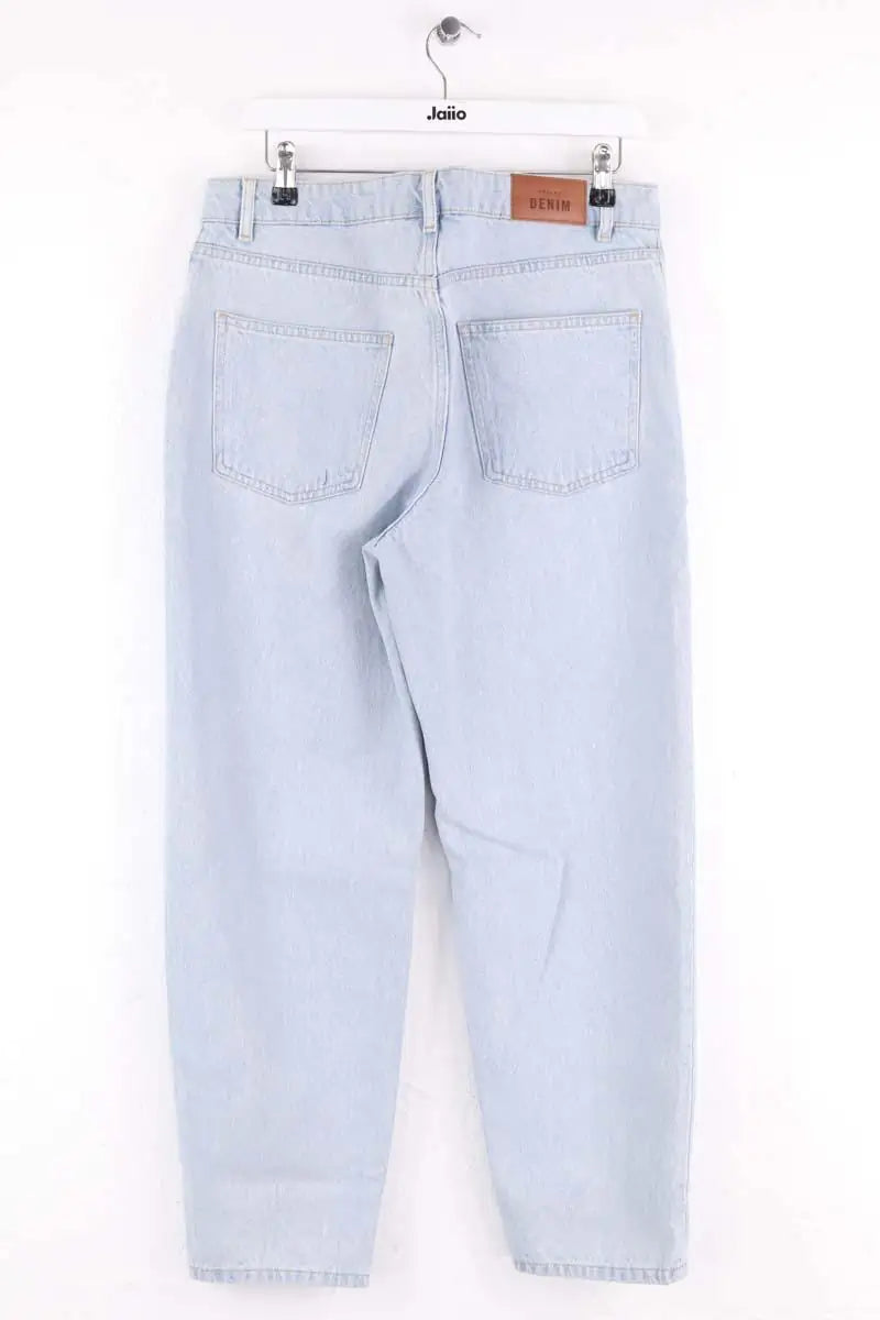 Jean droit Sézane Bleu en Coton
