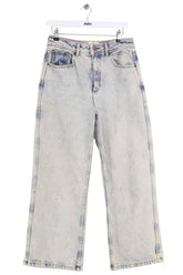 Jean droit Sézane Bleu en Coton, taille M - Seconde Main