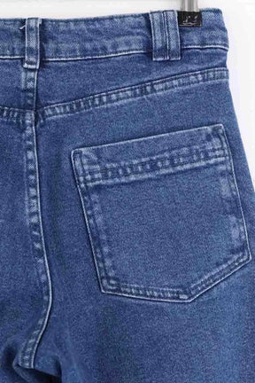 Jean droit Sézane Bleu en Coton
