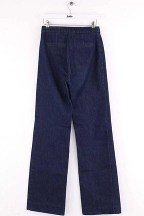 Jean droit Sézane Bleu en Coton