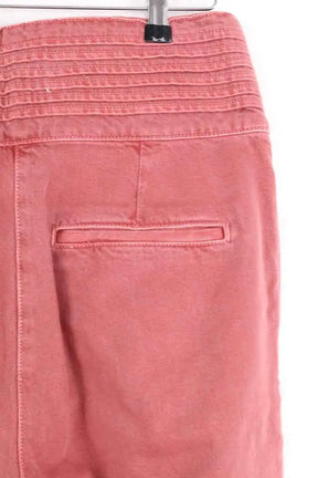 Jean droit Sézane Rose en Coton