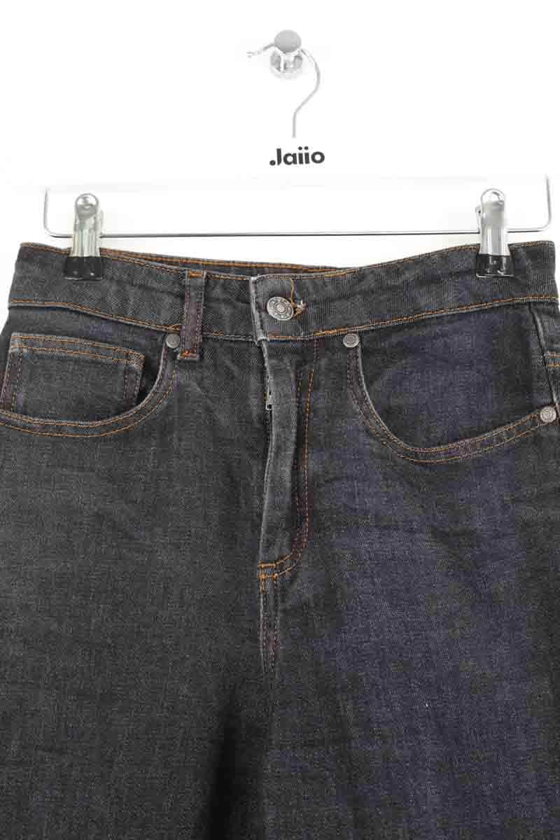 Jean droit Soeur Noir en Coton