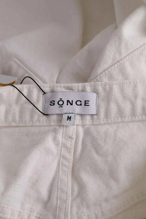 Jean droit Songe Lab Blanc en Coton