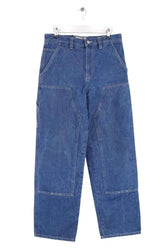 Jean droit Stüssy Bleu en Coton, taille XS - Seconde Main