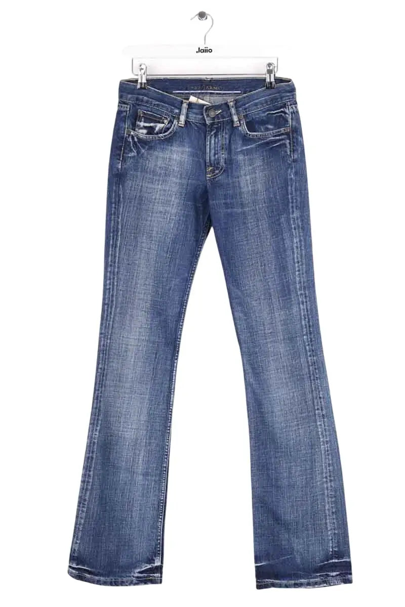 Jean droit Tara Jarmon Bleu en Coton, taille S - Seconde Main