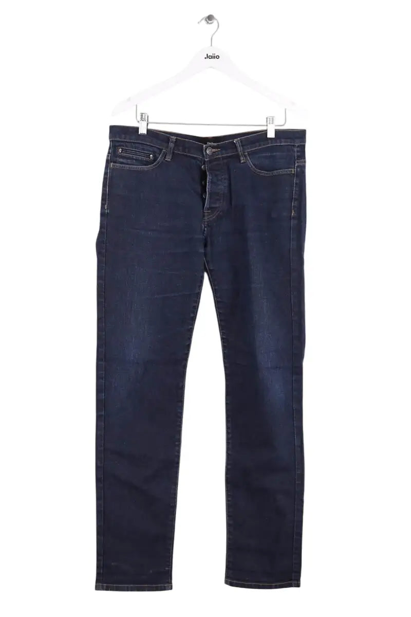 Jean droit The Kooples Marine en Coton, taille L - Seconde Main