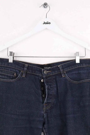 Jean droit The Kooples Marine en Coton