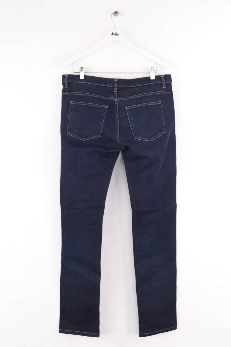 Jean droit The Kooples Marine en Coton